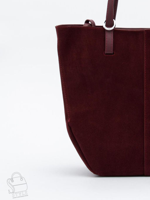 Сумка женская кожаная 2403YF angola red  Polina&Eiterou