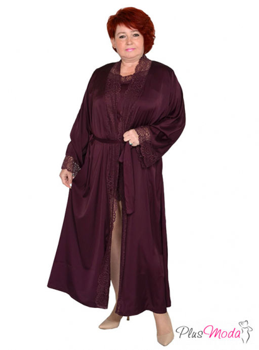 Халат Модель №1594 размеры 44-84 - Plusmoda фото 11