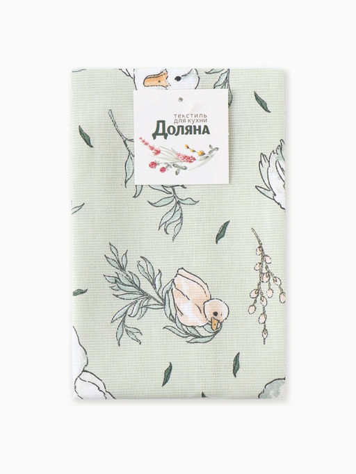 Полотенце Доляна Divine day 3560 см, рогожка 164 г/м, 100% хлопок  фото 7