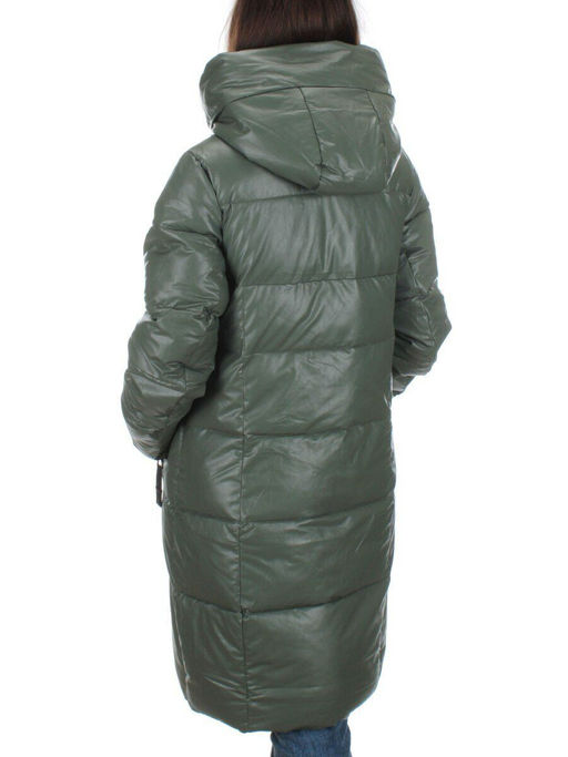 2101 SWAMP Пальто зимнее из эко-кожи (200 гр. холлофайбера) - Фабричный китай фото 5