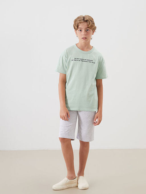 Bisiklet Yaka Erkek ?ocuk Ti??rt