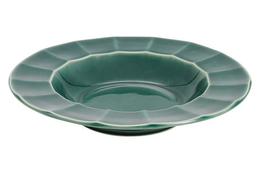 Тарелка суповая Paris бирюзовый, 25 см, 0,4 л - Matceramica фото 3