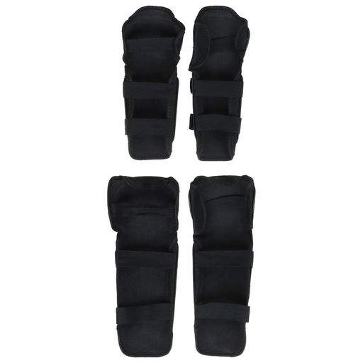Наколенники и налокотники, комплект, цвет чёрный - Simaland фото 3