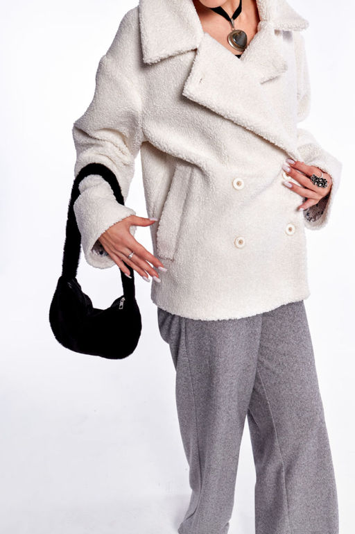 Пальто ANELLI 1421-Р белый  фото 16