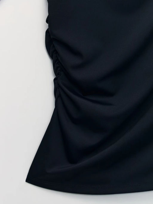 Топ с декоративным узлом / Zarina  фото 10