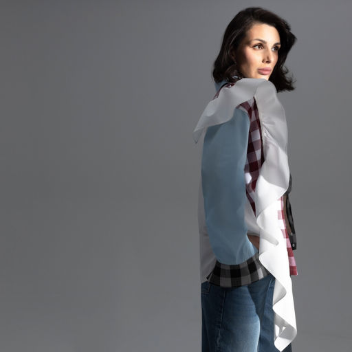 Рубашка В стиле пэчворк (фэшн) - Charutti фото 9