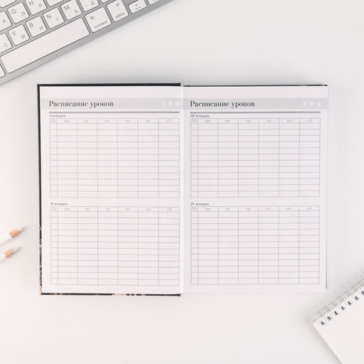 Подарочный набор, ежедневник А5, 160 л., планер 50 л., ручка Золотой учитель - Artfox фото 3