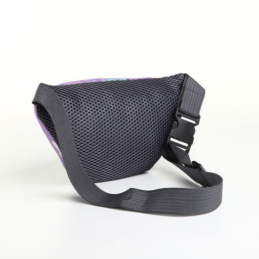 Сумка поясная детская для девочки на молнии, сиреневая