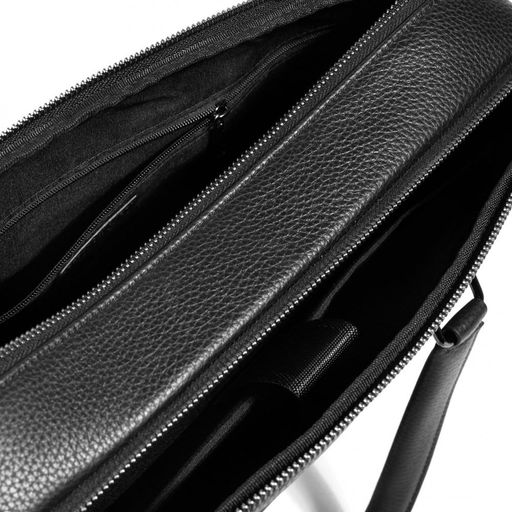 Сумка мужская, кожа, MIRONPAN 860405 Черный