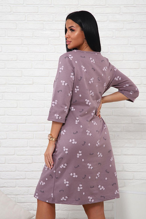 Сорочка теплая, футер с начесом (01035) - Плиона фото 36