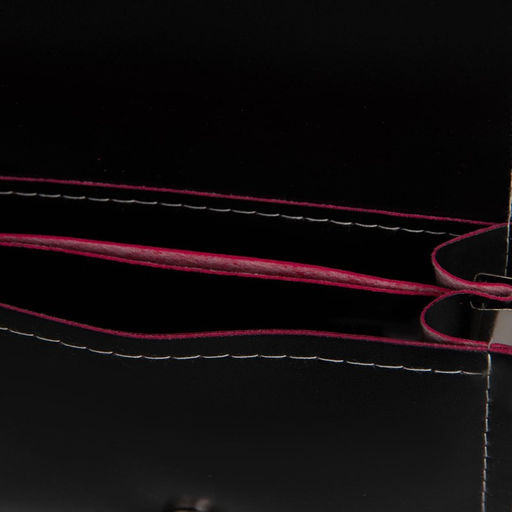 Сумка детская Кошечка на клапане, цвет чёрный/розовый, 15х4х12 см - NAZAMOK KIDS фото 6