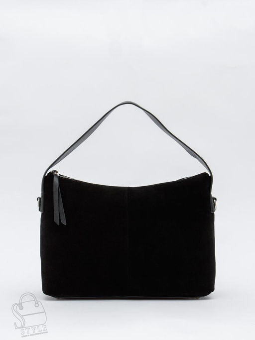 Сумка женская кожаная 1078M black Polina&Eiterou