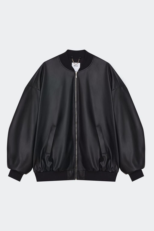 Бомбер из экокожи - Mollis фото 4