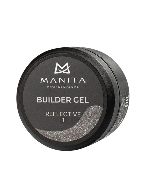 Manita Professional Гель моделирующий для ногтей светоотражающий / Builder Gel Reflective №01, 15 мл