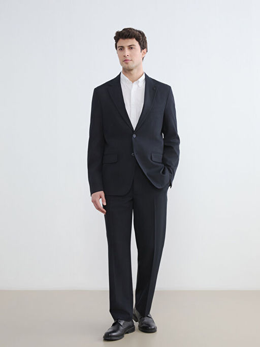 Standart Kal?p Erkek Blazer Ceket