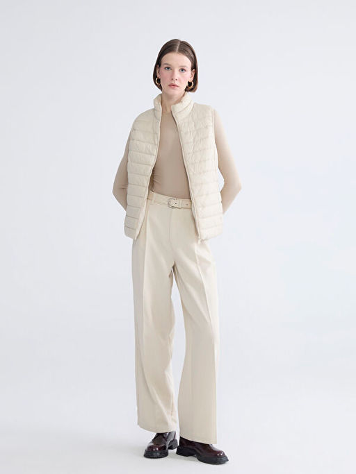 Dik Yaka Kad?n ?i?me Yelek