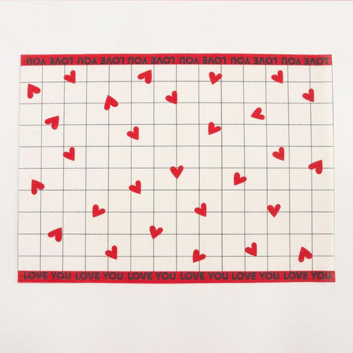 Салфетка на стол Love is - Доляна фото 2