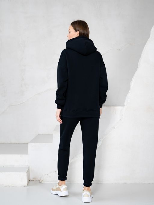 теплый Костюм футер 3-х нитка НАЧЕС,темно-синий - Binita фото 11