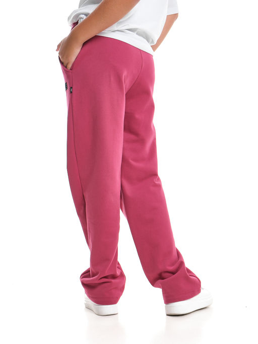 Брюки для девочки 22-6011 брусничный - Mini maxi фото 12