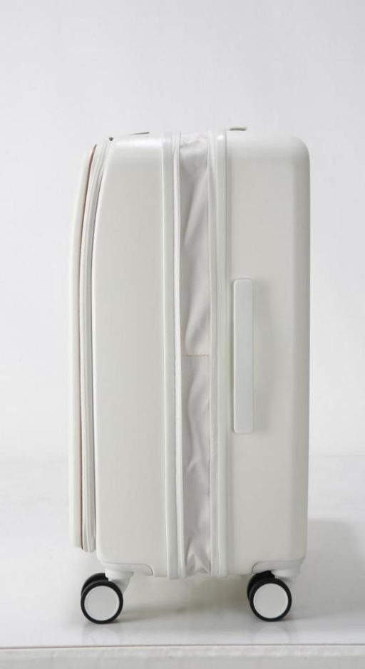 Набор чемоданов , тройка, полипропилен, 2504 Молочный