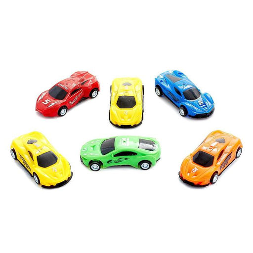 Машина Гонка, набор 6 шт., инерция - Simaland фото 4