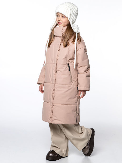 ПАЛЬТО 6з3224 черный/беж - Nikastyle фото 6