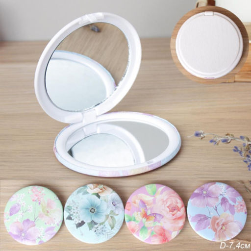 Зеркало карманное / MX-230 /уп 60/720/OPP - Галеонтрейд фото 2