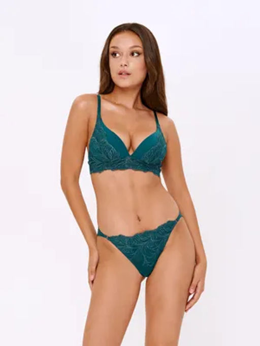 Трусы жен Anisa темно-зеленый