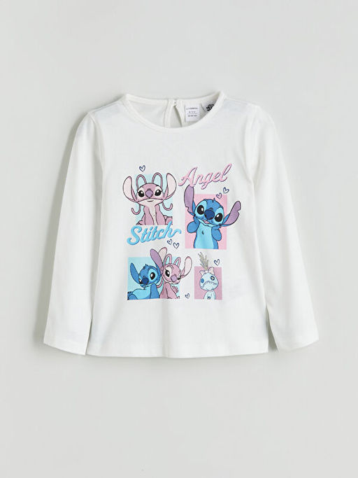 Lilo & Stitch Bask?l? K?z ?ocuk Ti??rt