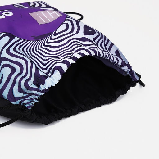 Мешок для обуви на шнурке, цвет сиреневый - Simaland фото 3