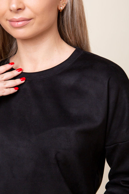 Костюм замшевый брючный 43043