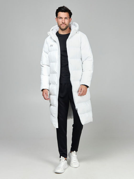 Пуховик FN Snowfall Long White