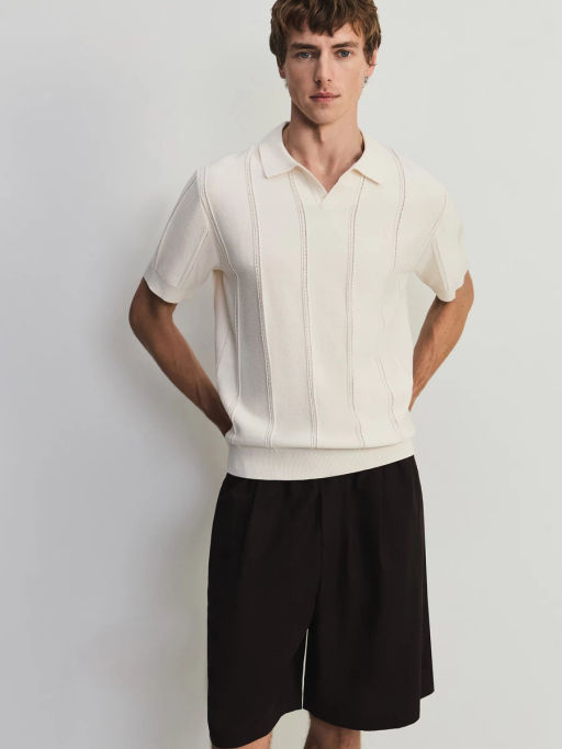 Шорты со стрелками с добавлением льна ZR2605042108-27 / Zarina