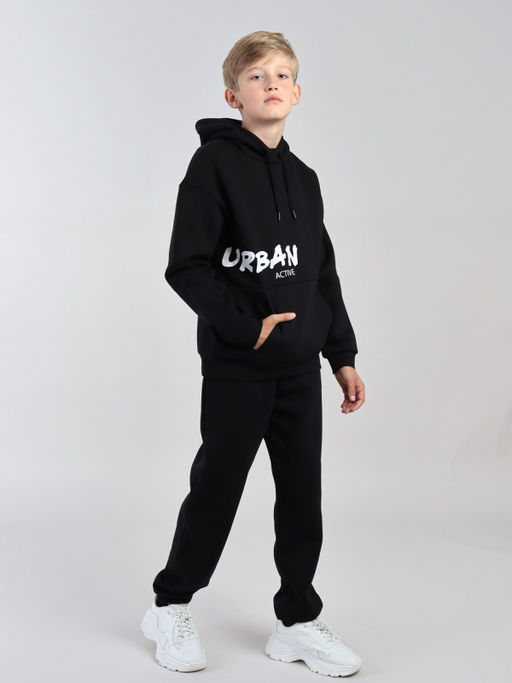 CRB wear / CWJB 63950-22 Толстовка для мальчика,черный  фото 4