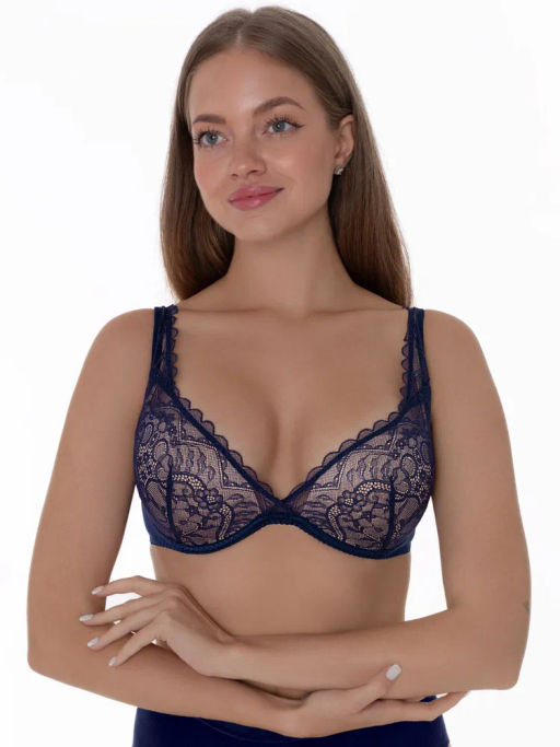 БЮСТГАЛЬТЕР Milavitsa 120192/G66 кобальт/нюд  фото 4