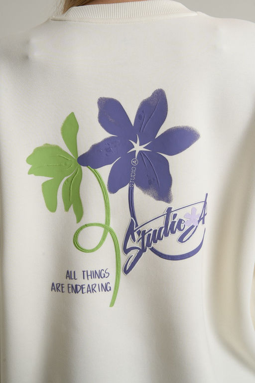 Свитшот Белый ANTA SKATE Sweatshirt фото 7