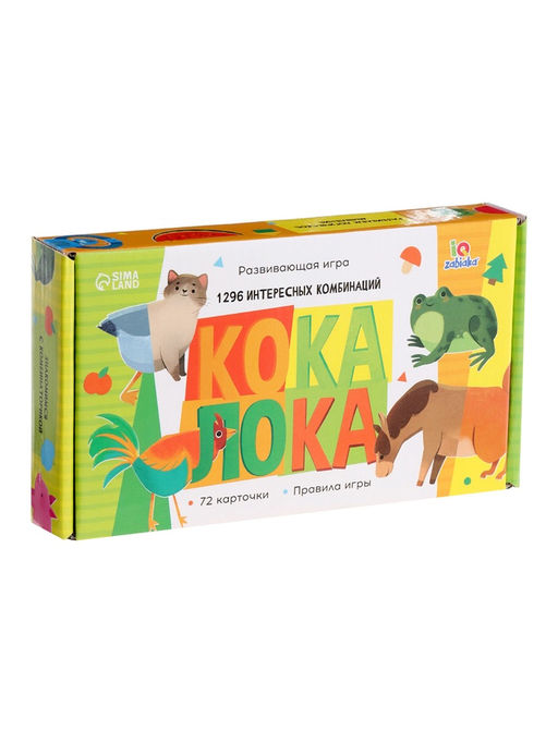 Развивающая игра «КОКА ЛОКА», 90 карт, 5+