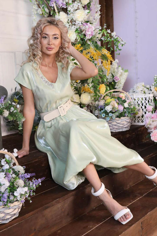 Платье П2-5229 - Wisell фото 3