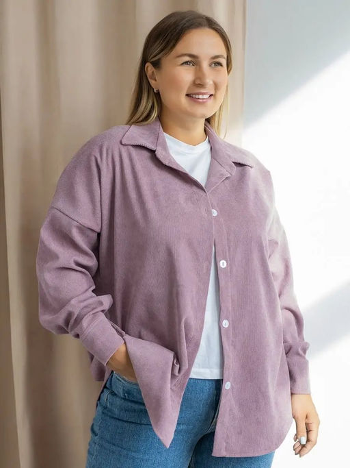 Рубашка женская вельвет РЖМ-01