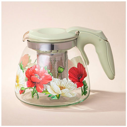 Заварочный чайник с фильтром "Маки" 900 мл. 885-109