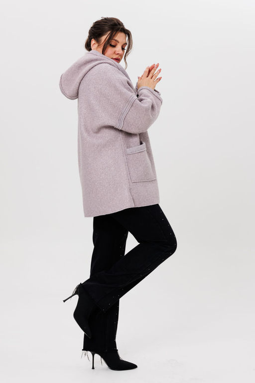 Пальто Michel Chic 363/1 темно-серый  фото 34