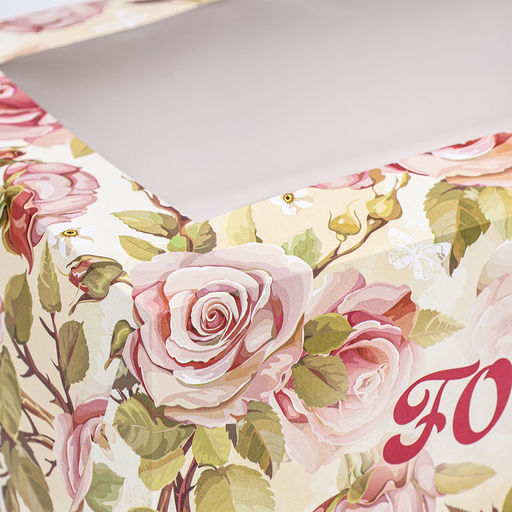 Цена за 2 шт. Коробка для 6 капкейков с окном, For you, 25?17?10 см