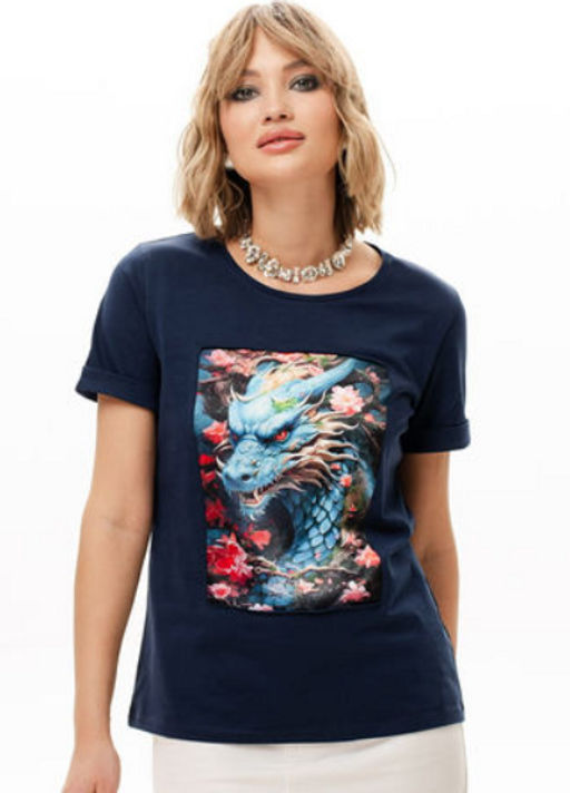 Футболка с шелковой вставкой - Sahar art lab фото 10