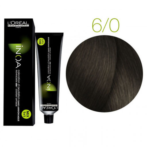INOA 6.0 темный блондин натуральный, 60 мл - Loreal professionnel фото 2