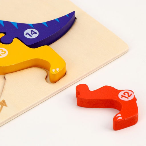 Рамка - вкладыш Рождение динозавра, 14 деталей, 0.5?30?15 см - Simaland фото 8