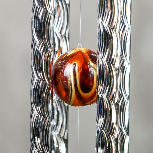 Музыка ветра «Слоны», металл, 4 трубочки 1 фигурка 57 см, МИКС