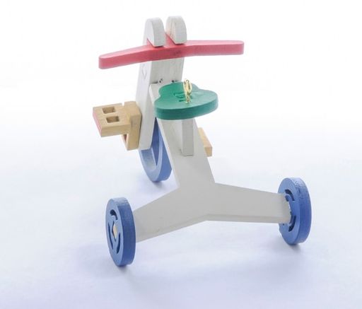 Елочная игрушка - Детский велосипед 1013 Classic Blue Wheels - Idh фото 3