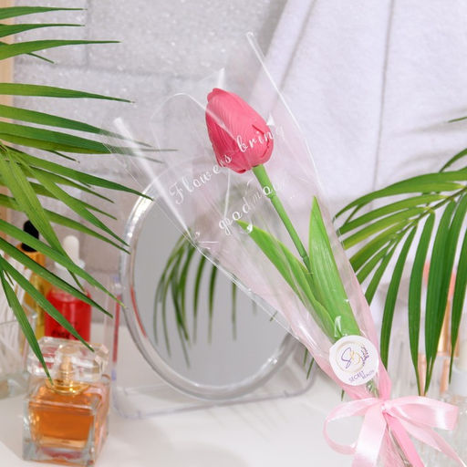 Цена за 2 шт. Мыльный тюльпан, фуксия - SB BEAUTY фото 2