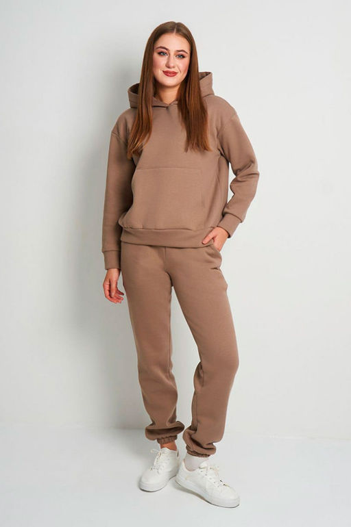 Арт.2903 Костюм женский с начесом 44-52 (5 шт) Цвет:бежевый - Калинка фото 25