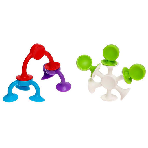 Мягкий конструктор детский «Забавные присоски», 23 детали